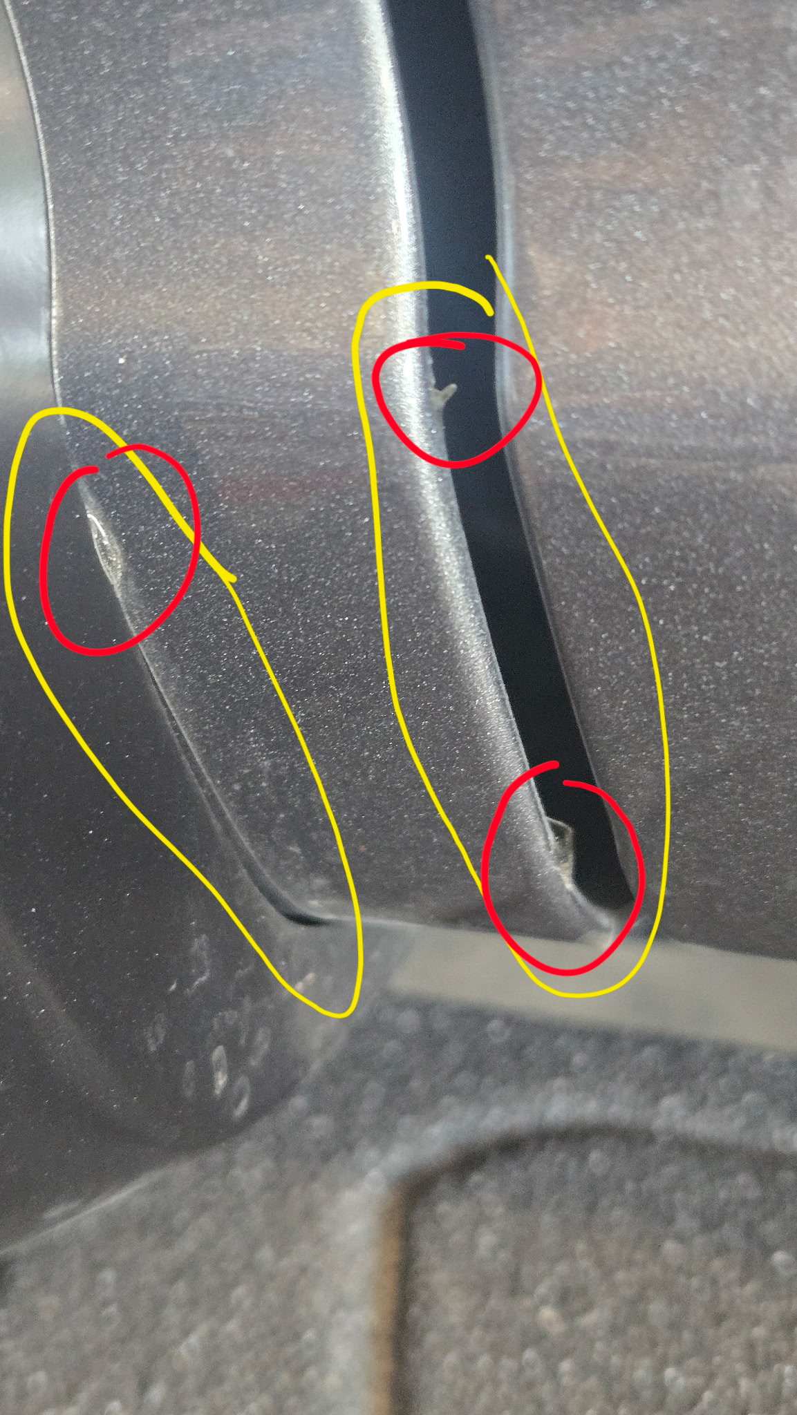 Exhibit A Poor Install and Peeling